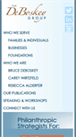 Mobile Screenshot of deboskeygroup.com